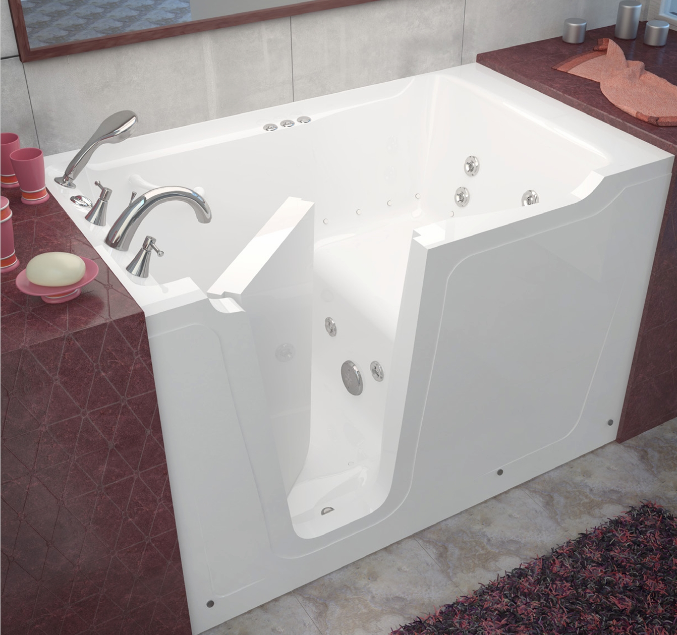 Sanctuary Super Size Walk In Tub