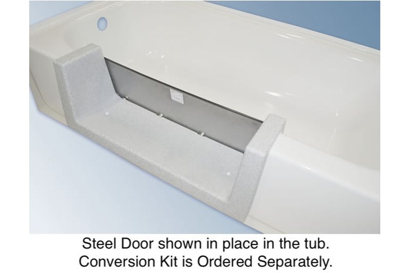12" Steel Door for AmeriGlide Bathtub Walk-In Conversion Kit