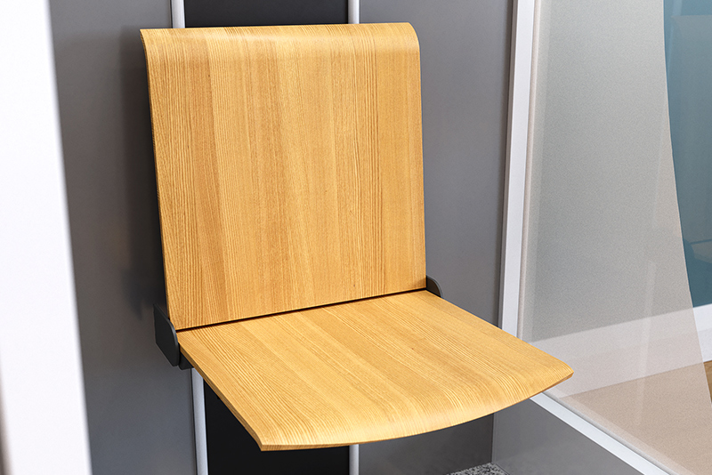 Tip up seat