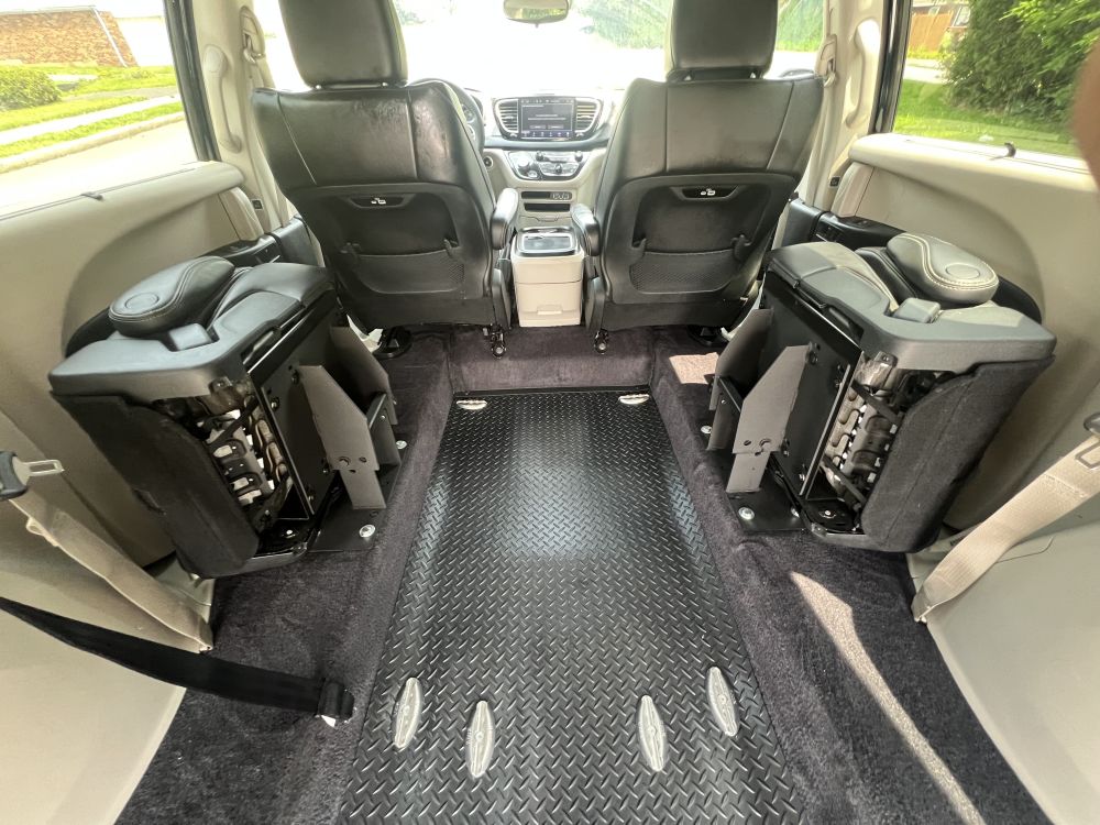 Rear Seats Folded Out of the Way