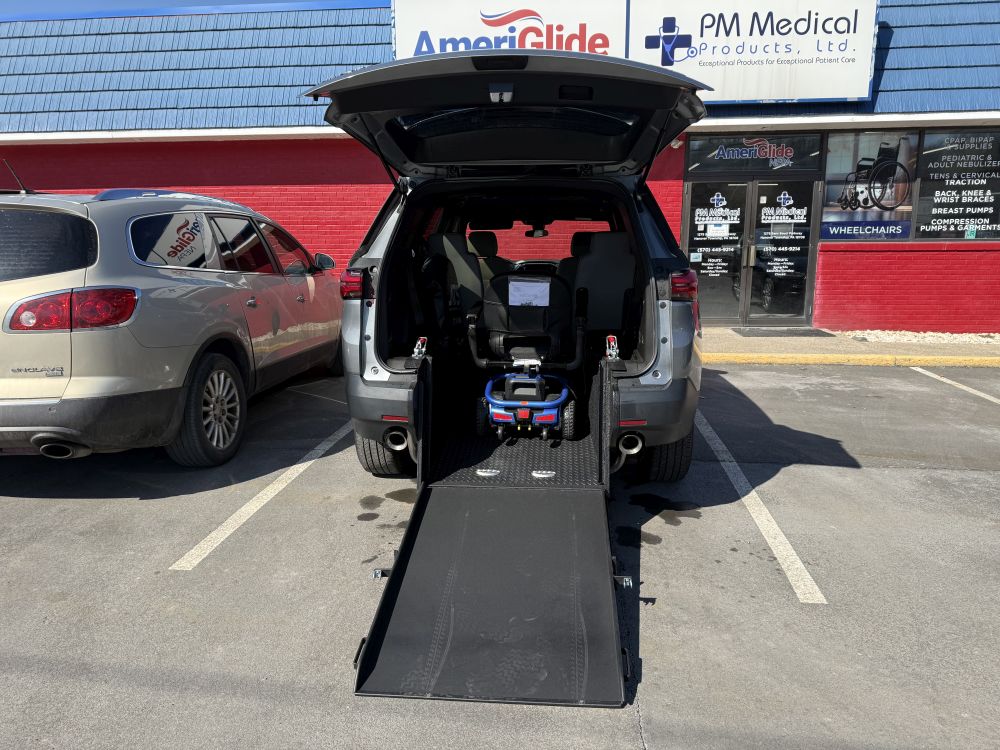 Power Chair In Vehicle