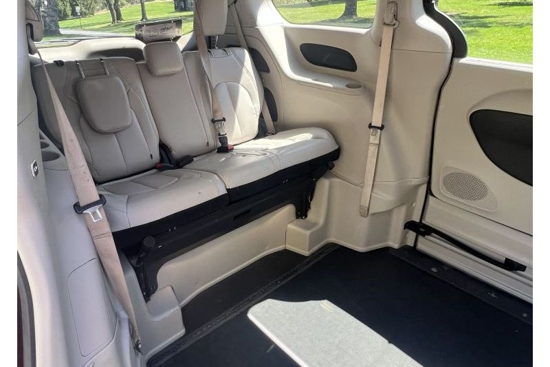 Rear Passenger Area and Space for Chair