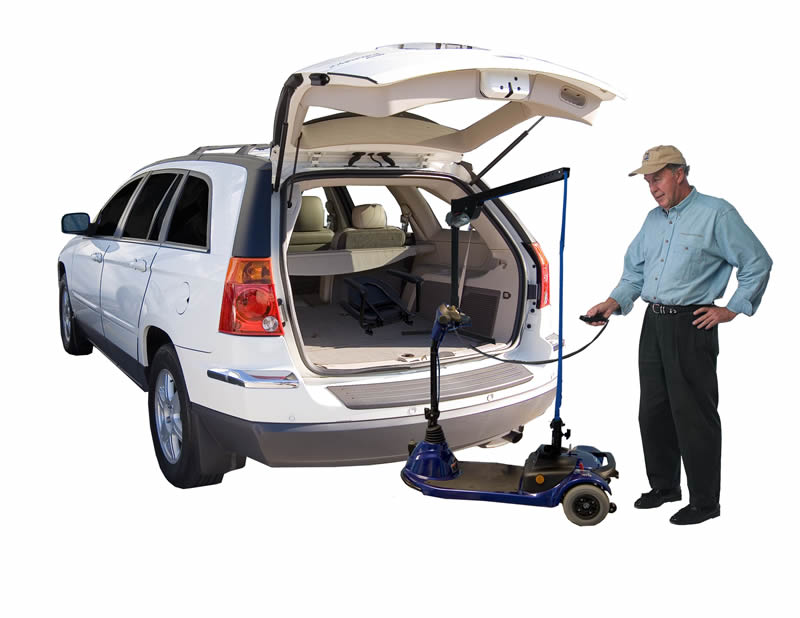 Wheelchair lifting platform - Q, E, A, UVL Series, Swing-A-Way - Autoadapt  - vehicle-mounted